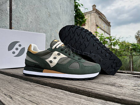 Чоловічі кросівки Saucony Shadow Original 2108-859s Olive зелений Оригінал, фото 1