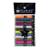 Набір блискітки (пісок) для нігтів Starlet Professional №1, 12 шт