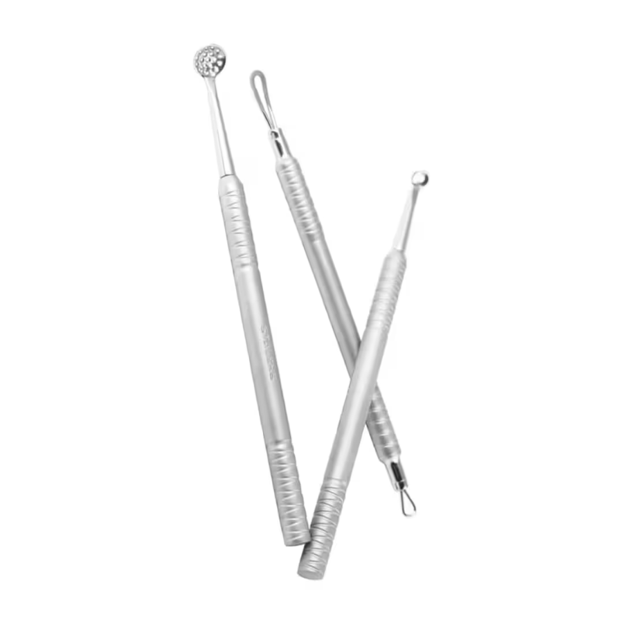 Набір "Чиста шкіра" Staleks Beauty&Care 30 (ложка Уно, шумівка та косметологічна двостороння петля), фото 1