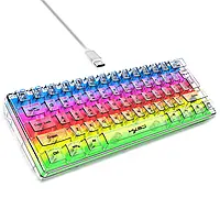 Клавиатура игровая HXSJ проводная с RGB-подсветкой