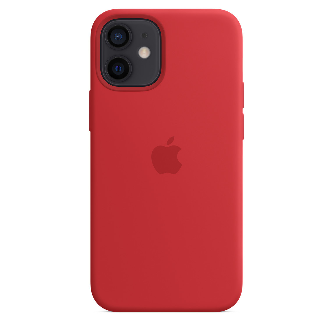 Чохол Silicone Case Premium з MagSafe для iPhone 12 Mini Red