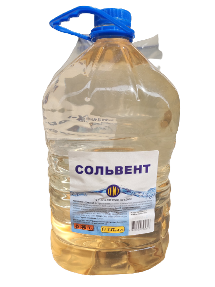 Розчинник Сольвент UNI ПЕТ 4л (2,77кг)