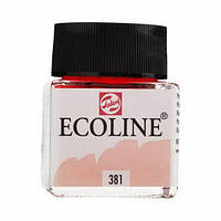 Акварель жидкая Ecoline, 30 мл., Ecoline, 381 Красный Пастельний, баночка, (11253810)