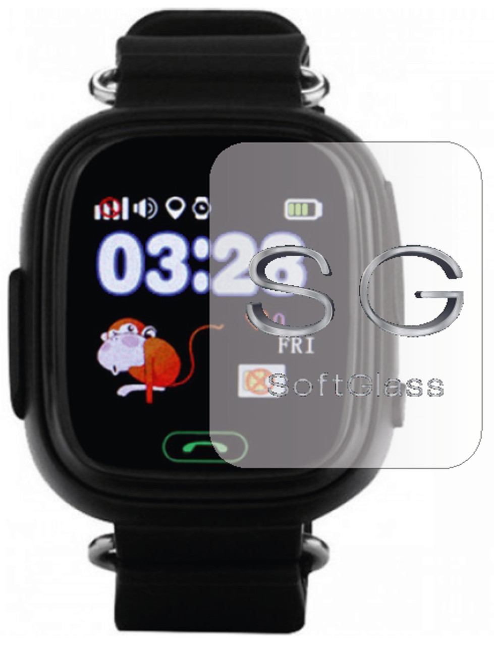 Бронеплівка Baby watch q90 (2шт на екран) SoftGlass