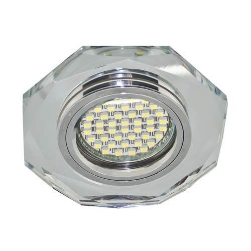 Встраиваемый светодиодный светильник (точечный) Feron 8020-2 LED с подсветкой - фото 4 - id-p332116511