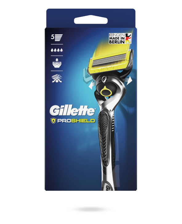 Станок для гоління чоловічий Gillette Fusion5 ProShield з 1 змінним картриджем