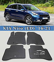 ЕВА коврики KIA Niro 2016-2021. EVA ковры Киа Ниро