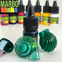 Marbo пігмент зелений смарагдовий концентрат для смол і поліуретанів.