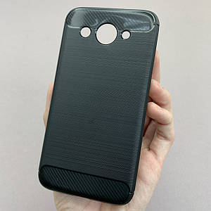 Чохол для Huawei Y3 2017 чохол бампер карбон на телефон хуавей у3 2017 чорний pls