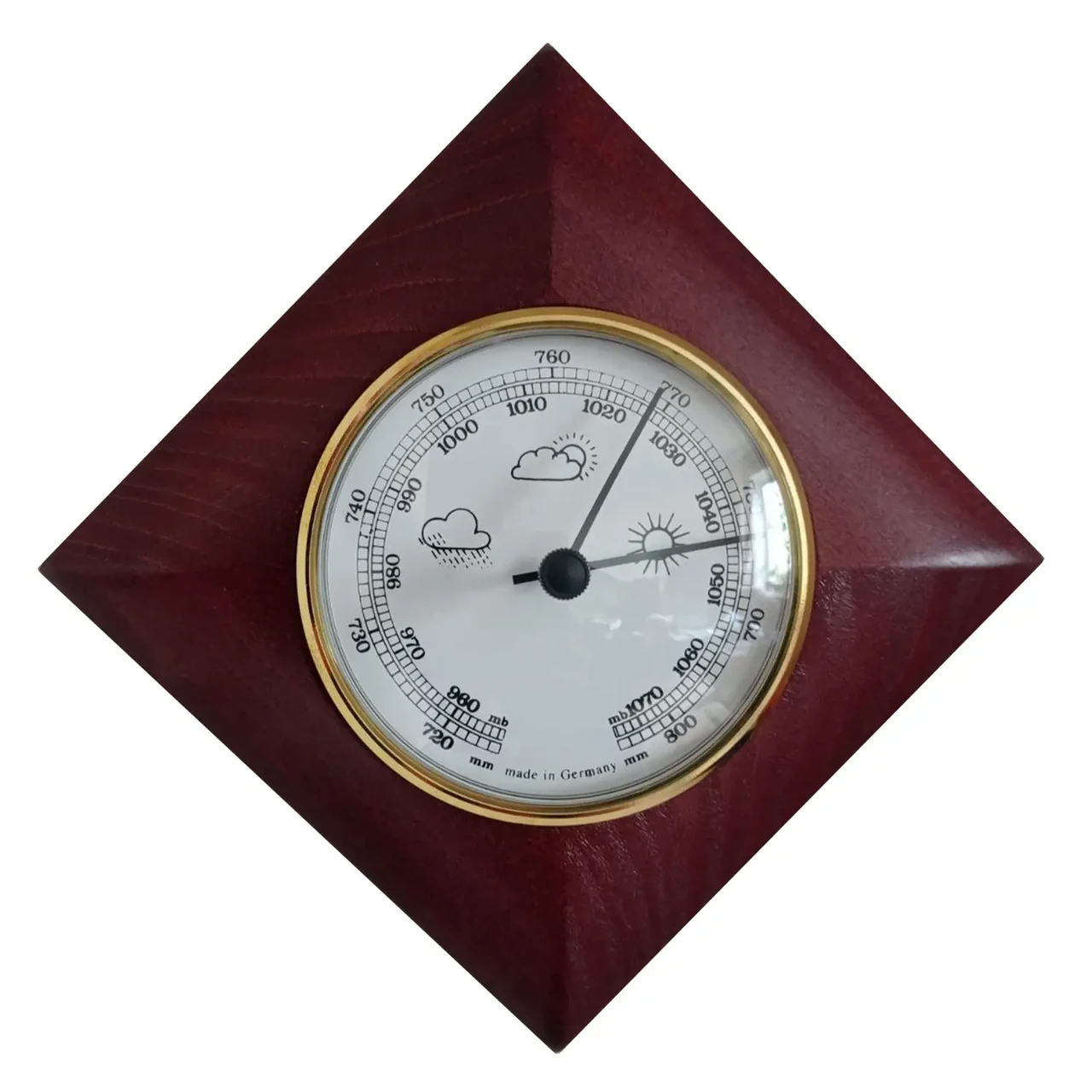 Настінний кімнатний барометр Moller 201002 (Mahagony)