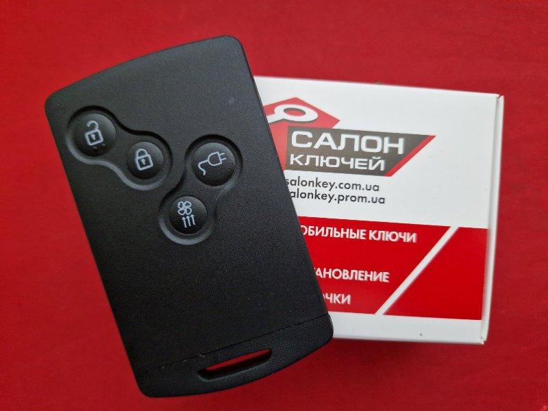 285975779R, мапа Renault ZOE 2009-2017, PCF7952 ID46, 433Mhz FSK, Smart System