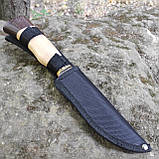 Ніж нескладний Охороняти 65Х13, 28см, дерево, фото 2