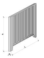 Панель ограждения П 5-В 2,15*4