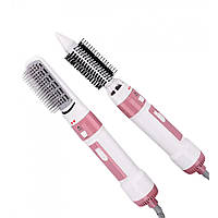 Фен браш Gemei GM-4836 7в1 фен расческа для волос, фен щетка для укладки волос | стайлер для локонов (TO)