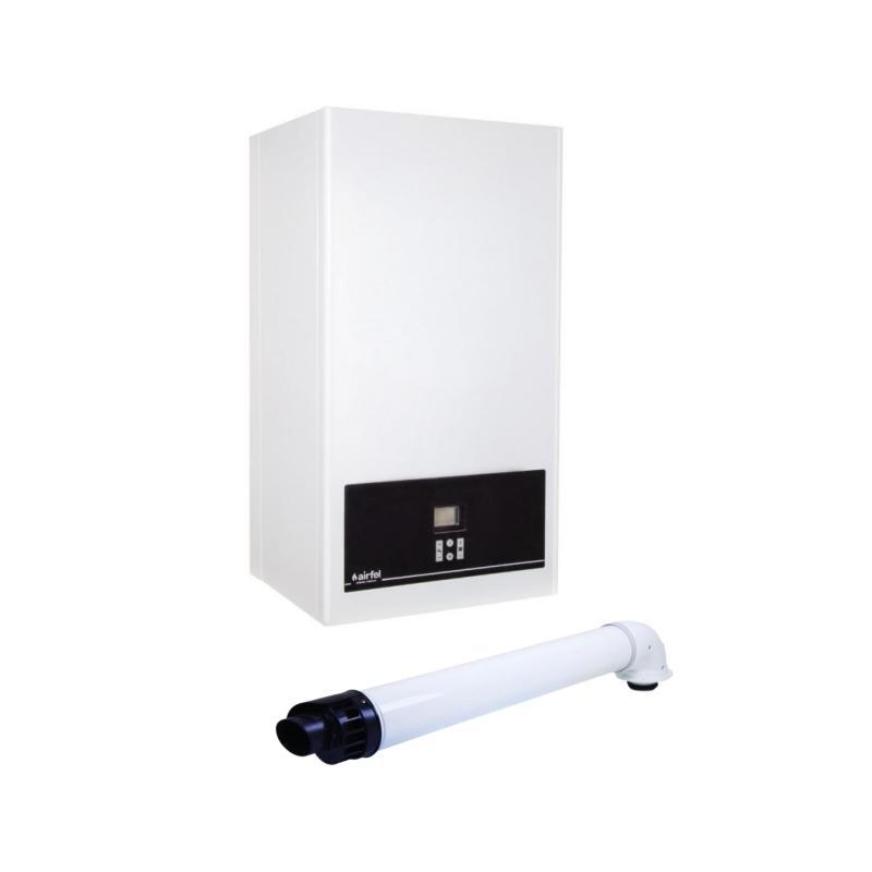Котел газовий Airfel DigiFEL Premix 23 кВт (Двохконтурний,Condensing)+Комплект для коаксіального димохода 1000