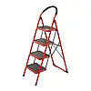 Універсальна драбина 4 щаблі висота 1551 мм, фото 2