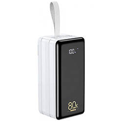 Power Bank підвищеної ємності Remax RP - 291 80000mAh 22,5 W Чорний