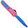 Ніж Microtech Dessert Warrior Ultratech Donut Pink Drop Point, фото 3