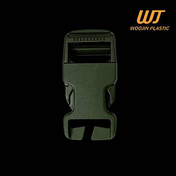 Фастекс (Пряжка) 25 мм HD NTSR QA WJ, Woojin Plastic колір Хакі