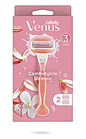 Станок для бритья женский (Бритва) Venus ComfortGlide Spa Breeze с 2 сменными картриджами