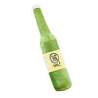 Мягкая подушка бутылка вина зеленая 50 см (OK0053_1)