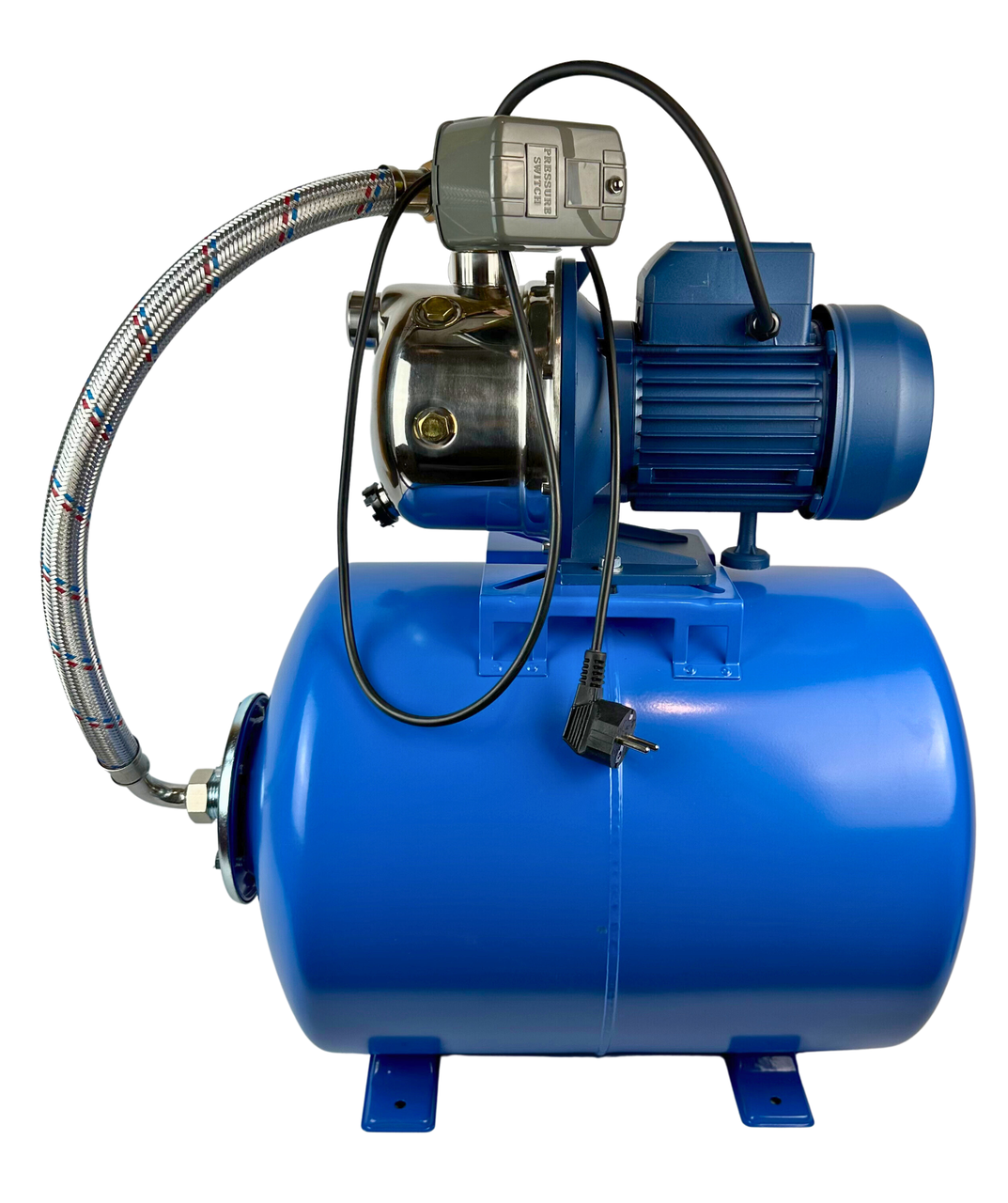 Насосна станція JS100 1.1 кВт Польща на баку 50 літрів 2 роки ГАРАНТІЇ