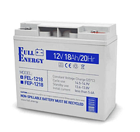 Full Energy FEL-1218 12В, 18 А/ч Гелевая батарея аккумуляторная