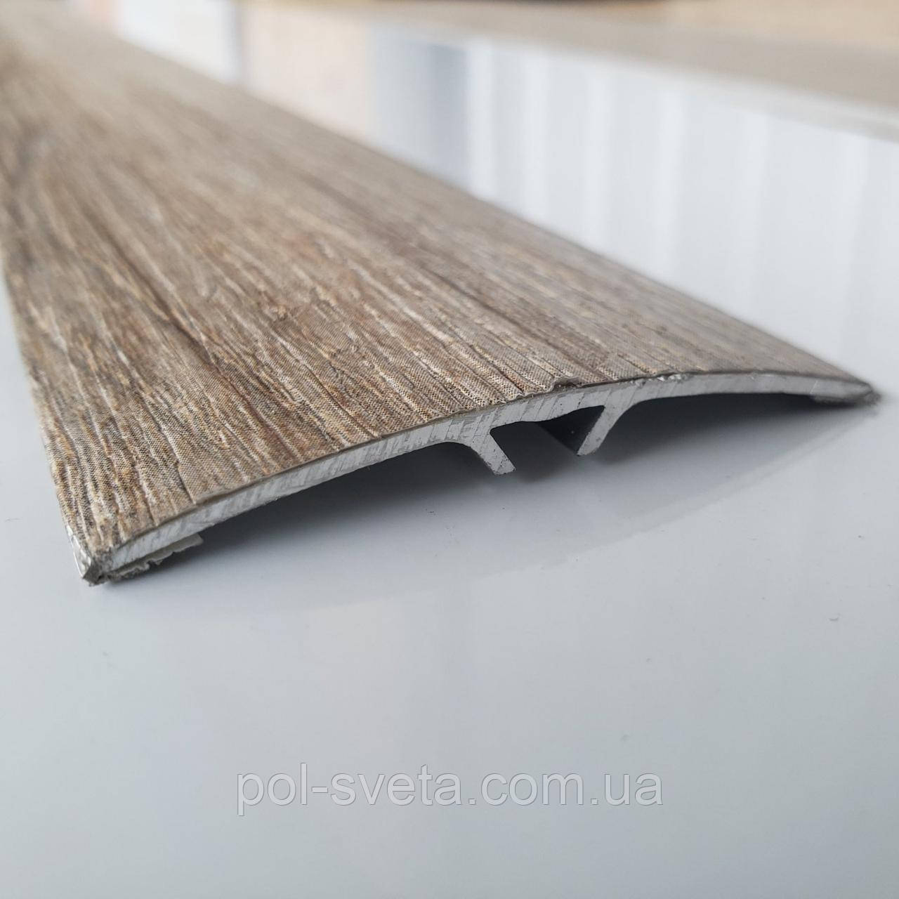 Алюмінієвий поріжок АП-014 Секвоя 2700, фото 1