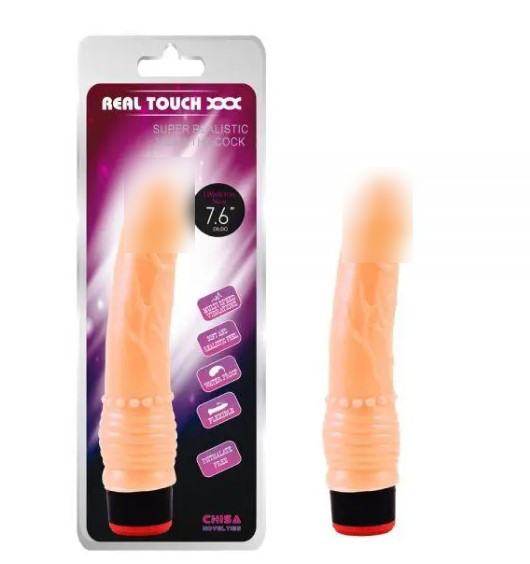 Вібратор тілесний мультишвидкісний 7.6 Vibe Cock, фото 1