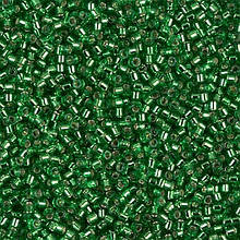 Бісер Miyuki Delica Beads 11/0, 5г, DB-46, блискучий, зелений