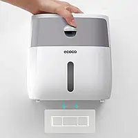 Держатель для туалетной бумаги,бумажных полотенец ecoco с полками водонепроницаемый