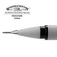 Линер Winsor&Newton, 0,1 мм., , Чёрный, Black Fineliners (7001019)