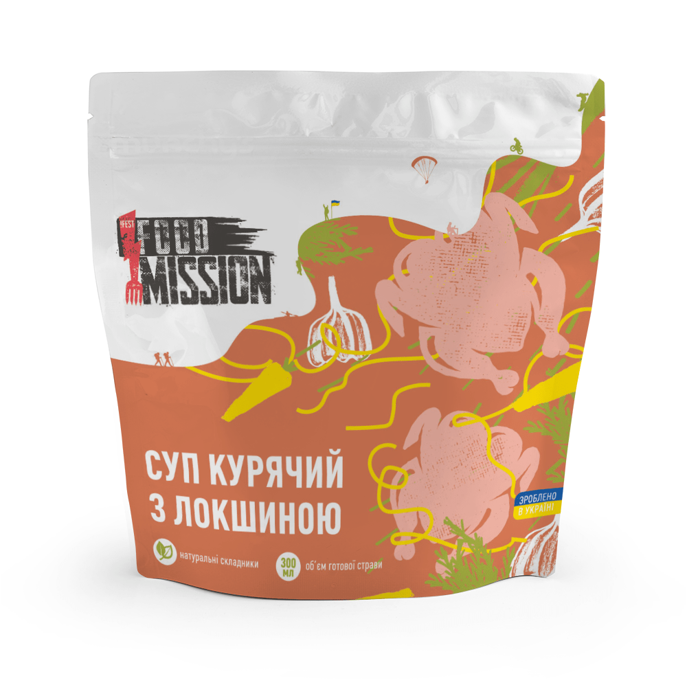Суп курячий з локшиною