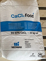 Кальций хлористый, хлорид кальция, Нидерланды, Nedmag, мешки по 25 кг