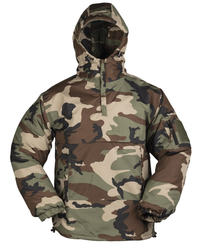 Куртка зимова Анорак тактична Mil-Tec COMBAT ANORAK WINTER WOODLAND 10335020