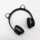 Дитячі навушники з вушками VZV-23M + Подарунок Карта пам'яті 32 GB / Бездротові навушники з мікрофоном, фото 7