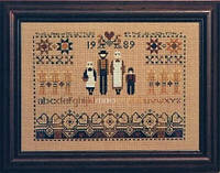 Settlers Sampler Схема для вышивания Told In The Garden TG36