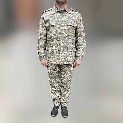 Військова форма (кітель та штани), піксель НАТО, розмір M, Yakeda, тактична військова форма літня, фото 2