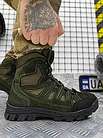 Тактические ботинки олива, мужские ботинки ЗСУ, ботинки военные ЗСУ