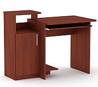 Стол компьютерный СКМ-2 яблоня Компанит, компьютерный стол для дома и офиса с тумбой IM