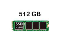 Накопитель SSD M.2 NVMe (PCIe 3.0) Mix Brand 512GB бу #