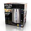 Електрочайник 1 л Adler AD 1273 Silver, фото 7