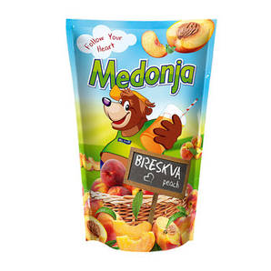 Напій соковмісний MEDONJA Peach - персик, 0.2 л, 28 шт/ящ