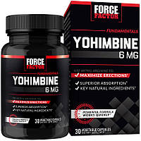 Force Factor йохимбин. 6 мг, 30 капсул
