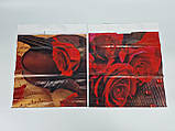Пакети з вирубний ручкою(42*50+3)"Троянди" ХВГ (25 шт), фото 4