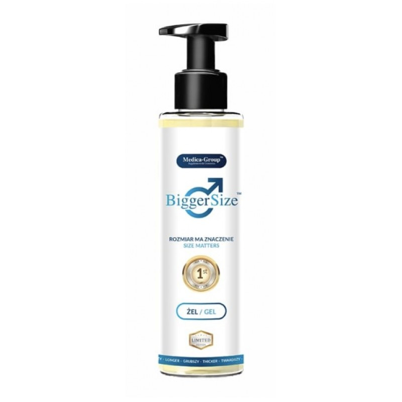 Гель для тривалої ерекціїBiggerSize Gel, 150 мл| Limon