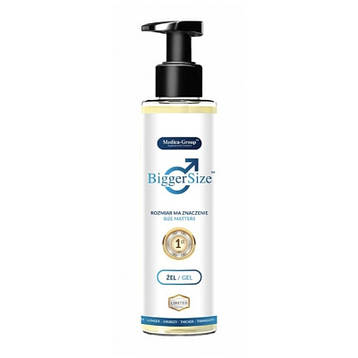 Гель для тривалої ерекціїBiggerSize Gel, 150 мл| Limon, фото 1