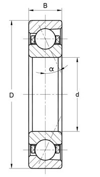 Підшипник 4-46218 Л (7218 AMAP4) URB/РУМУНІЯ