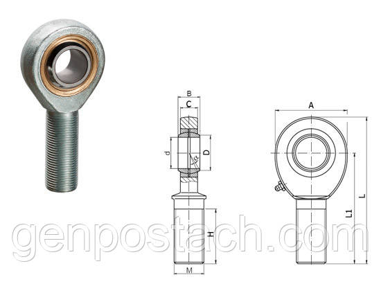 Підшипник SA 18 T/K GPL/УКРАЇНА