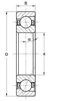 Підшипник 7006 СD/P4ADGA (4-36106 Е) SKF/ШВЕЦІЯ